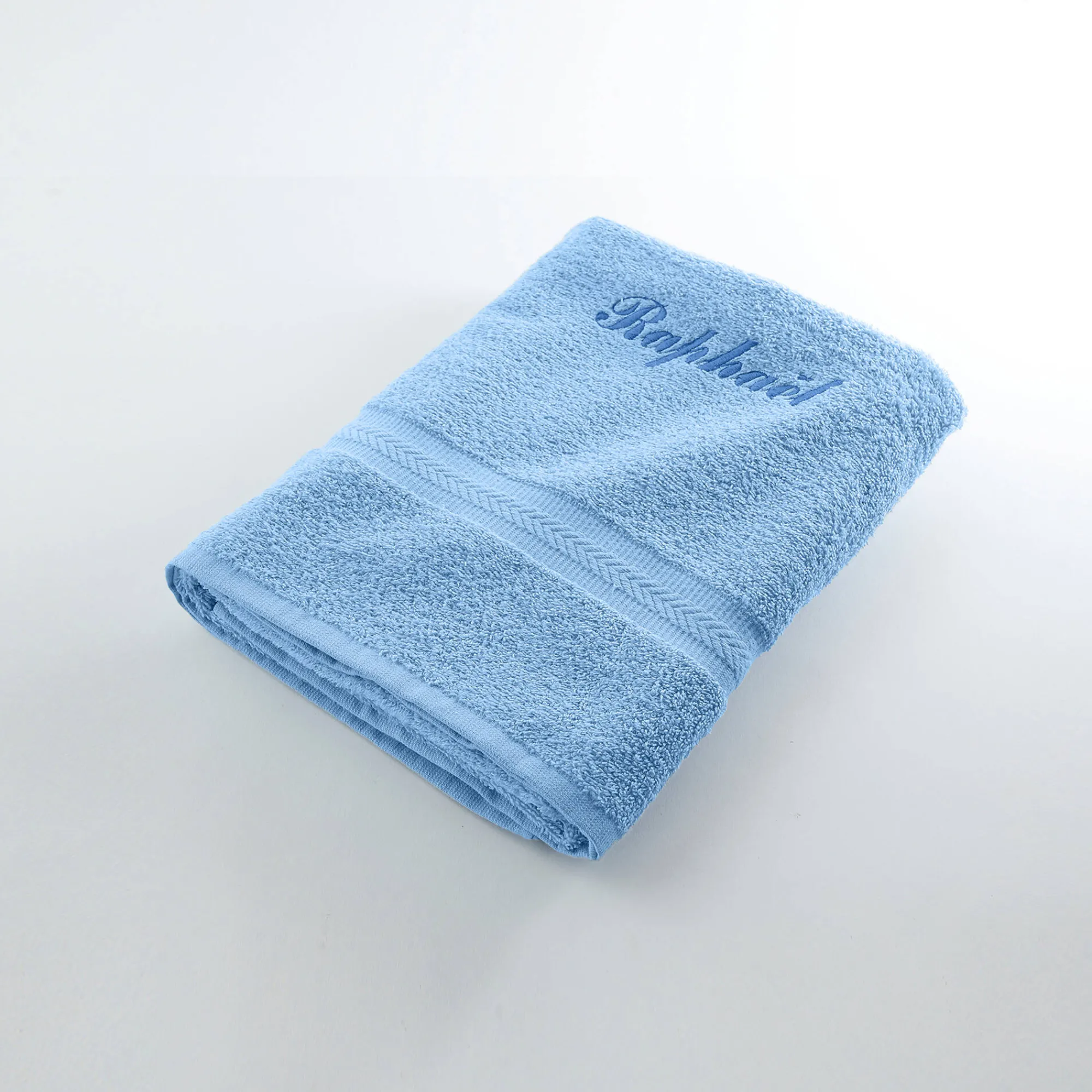 Badhanddoek|Handdoek En Badlaken Kids<Colombine Effen handdoek, zacht comfort, personaliseerbaar korenbloem