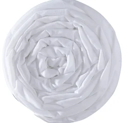 Hoeslaken<Colombine Effen hoeslaken in jersey, hoekdiepte 40 cm wit