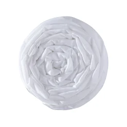 Hoeslaken<Blancheporte Effen hoeslaken in jersey voor gelede bedbodem, hoeken van 27 cm wit