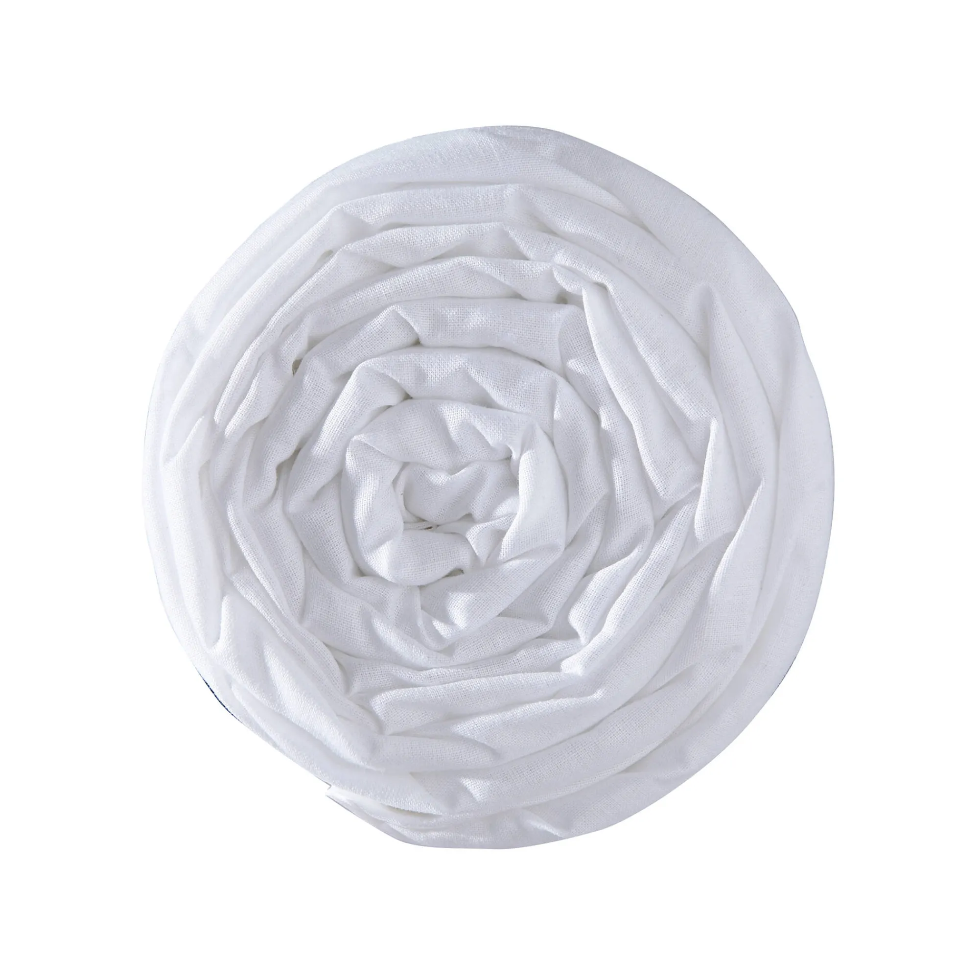 Hoeslaken<Blancheporte Effen hoeslaken in jersey voor gelede bedbodem, hoeken van 27 cm wit