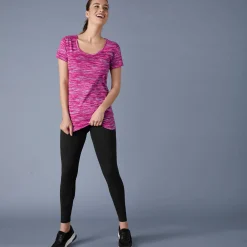 Legging|Broek<Blancheporte Effen legging in biokatoen zwart