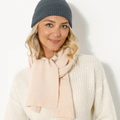 Accessoires En Juwelen<Blancheporte Effen muts in tricot grijs
