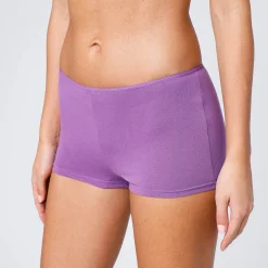 Slip En Shorty<Blancheporte Effen shorty in stretchkatoen - Set van 10 fel
