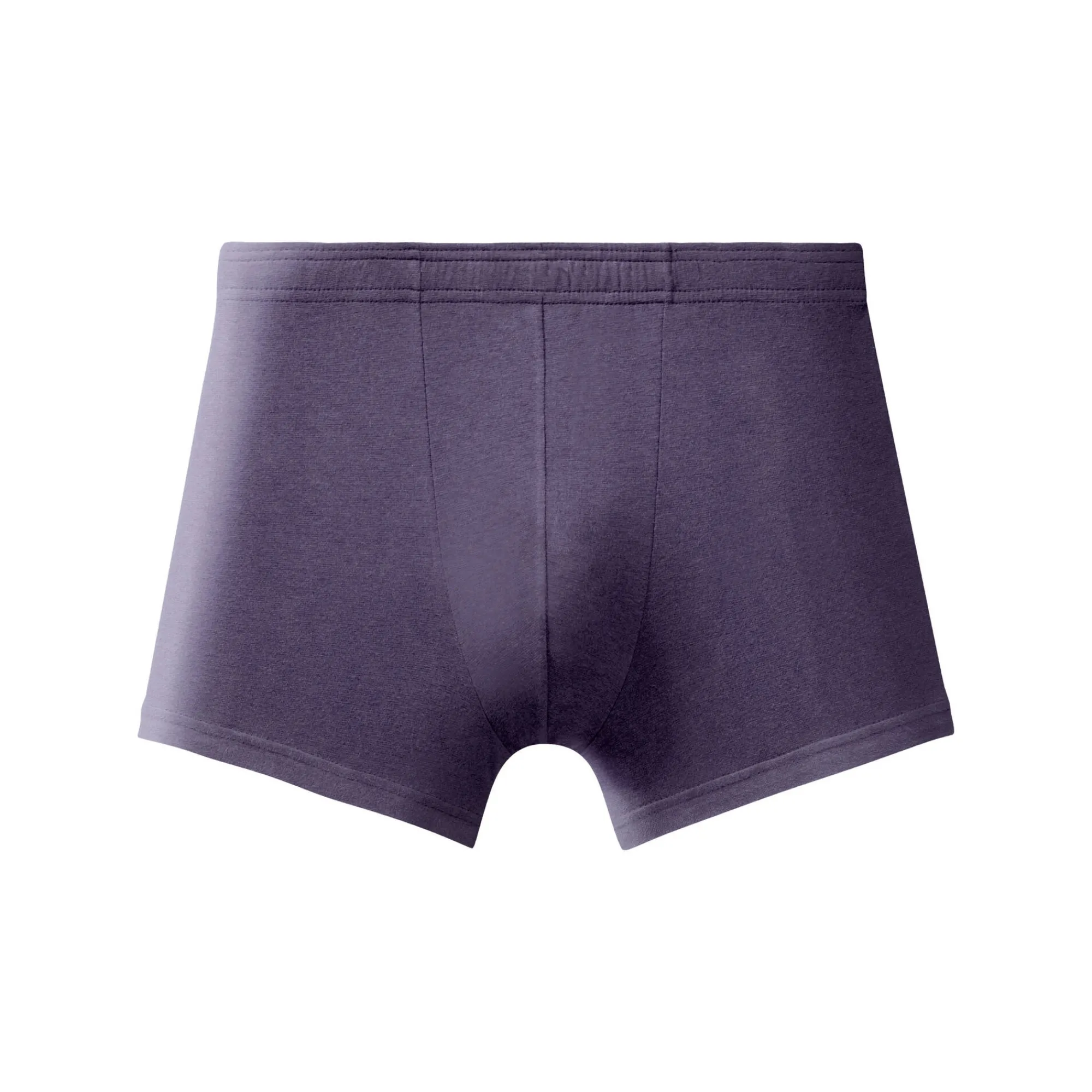 Ondergoed<Blancheporte Effen shorty met elastische, overtrokken tailleband - set van 5 grijs + marine + parma