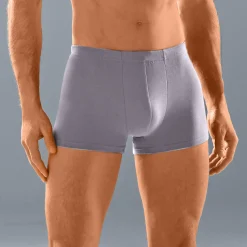Ondergoed<Blancheporte Effen shorty met elastische, overtrokken tailleband - set van 5 zwart + grijs