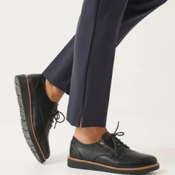 Broek<Blancheporte Effen slimbroek, milanotricot marine