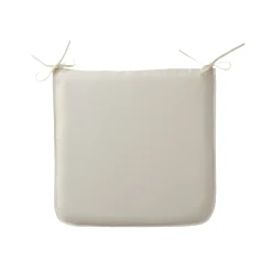 Stoelkussentje<Blancheporte Effen stoelkussentje, vierkant model - set van 2 beige