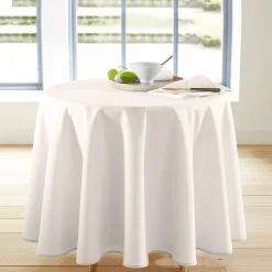 Tafellaken En Tafelloper<Blancheporte Effen tafellaken, makkelijk onderhoud beige