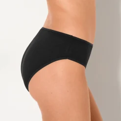 Slip En Shorty<Blancheporte Effen taislip in stretchkatoen - Set van 10 wit / zwart