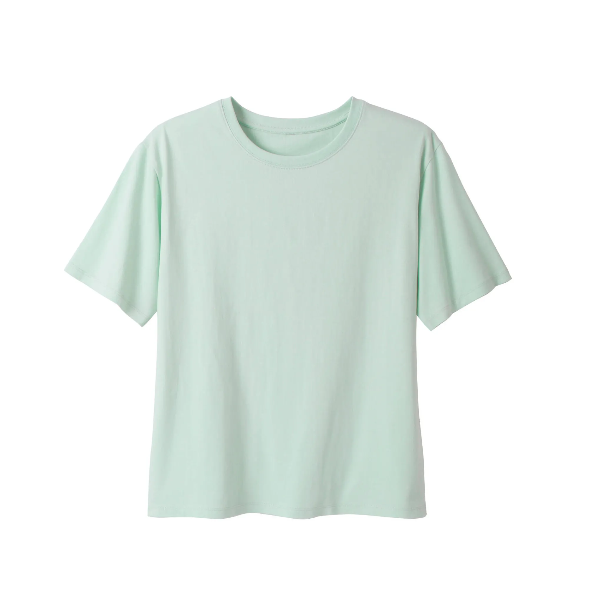 T-Shirt En Topje<Blancheporte Effen T-shirt met korte mouwen, kleine lengtes grijsgroen