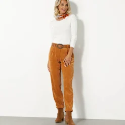 T-Shirt En Topje<Blancheporte Effen T-shirt met lange mouwen in biokatoen(**) ecru