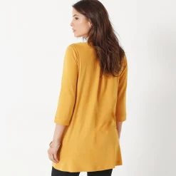 T-Shirt En Topje|Bloes En Tuniek<Blancheporte Effen tuniek kerrie