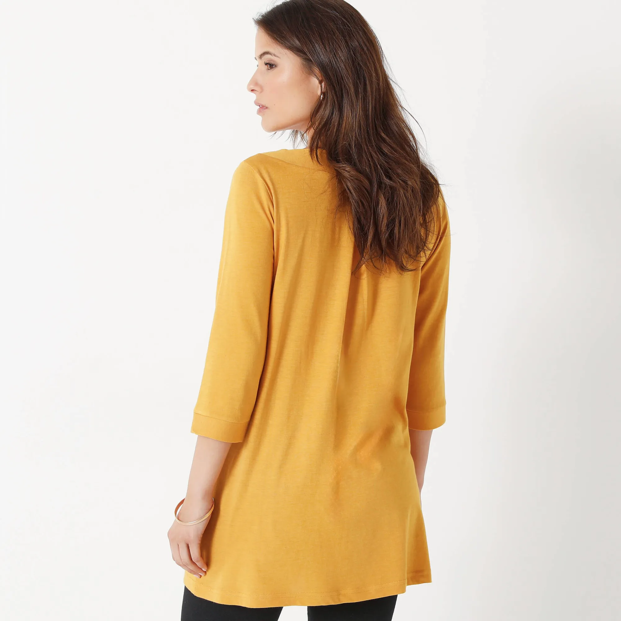 T-Shirt En Topje|Bloes En Tuniek<Blancheporte Effen tuniek kerrie