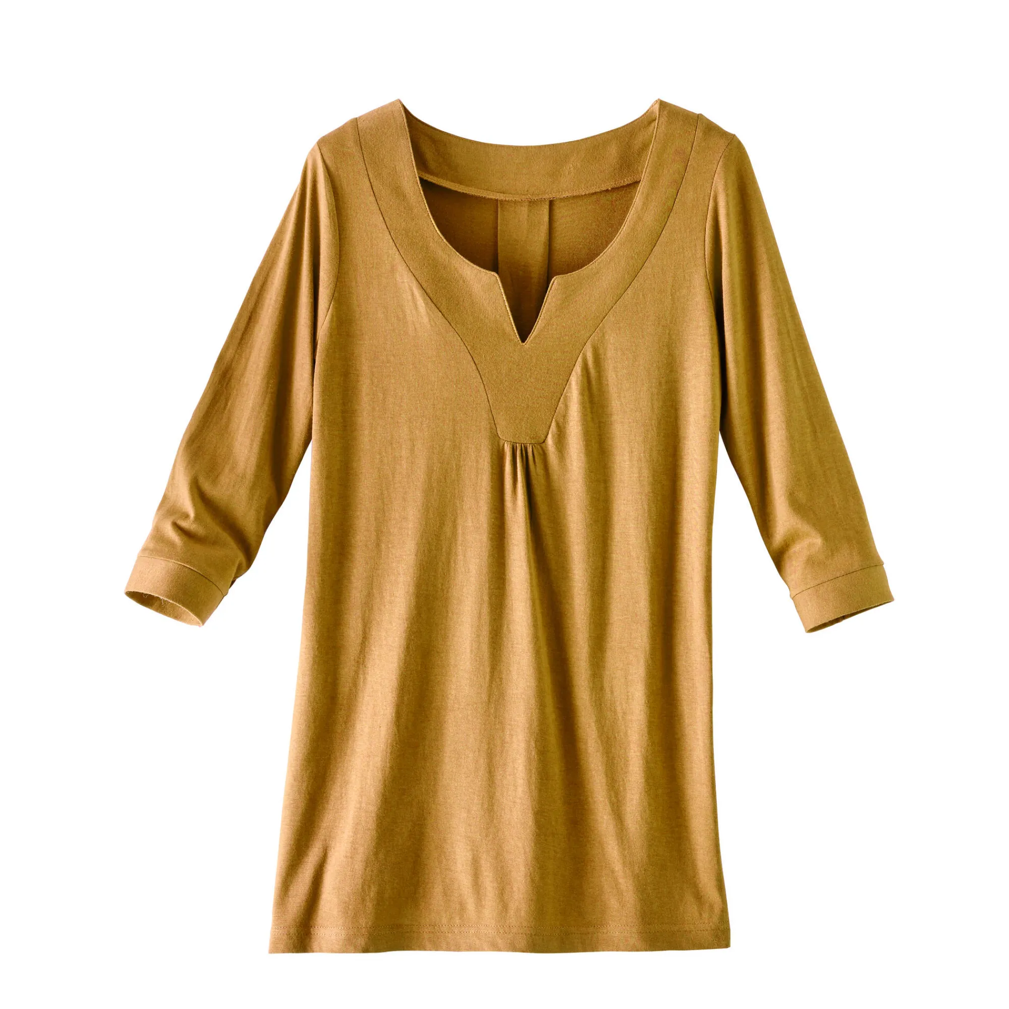 T-Shirt En Topje|Bloes En Tuniek<Blancheporte Effen tuniek kerrie