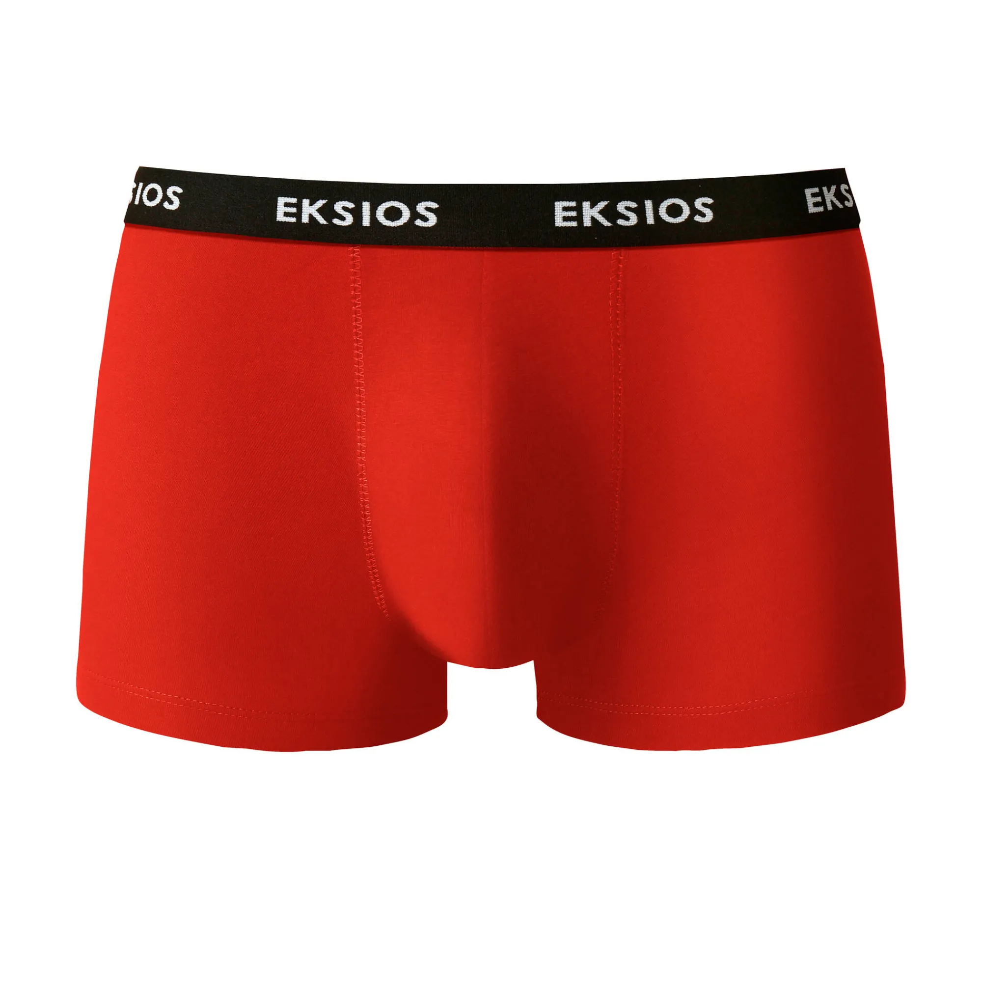 Ondergoed<Blancheporte Elastische fantasieshorty - set van 4 rood + blauw