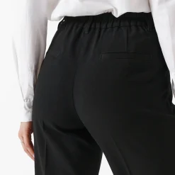 Broek<Blancheporte Elegante, rechte broek, effen zwart