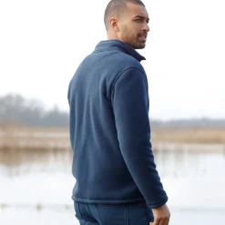 Sweater|Trui En Vest<Blancheporte Extrawarme blouson in fleece marine