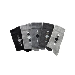 Ondergoed<Blancheporte Fantasie kniekousen - set van 5 paar chiné grijs