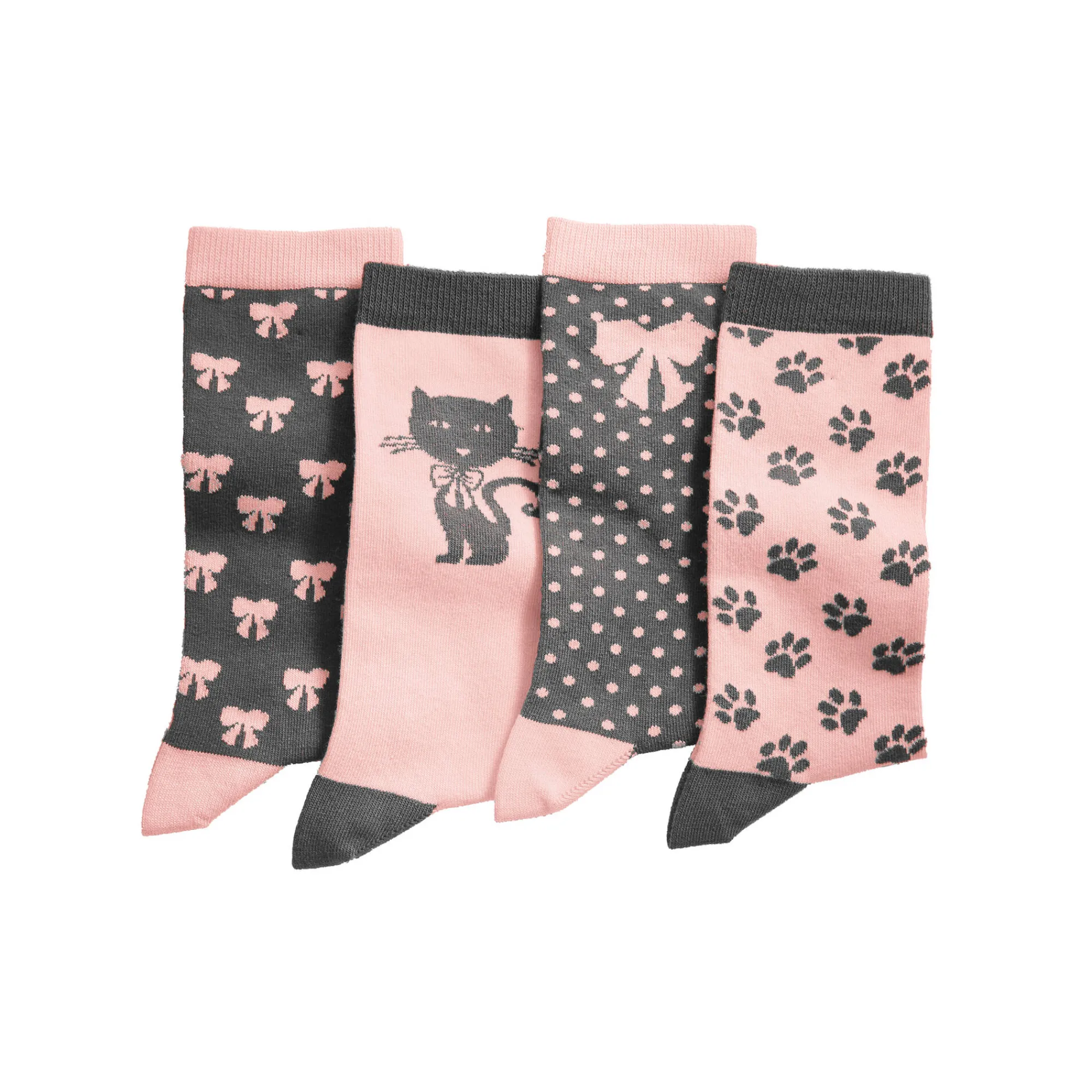 Panty’s, Kniekousen En Sokken<Blancheporte Fantasiesokken - set van 4 paar geassorteerd