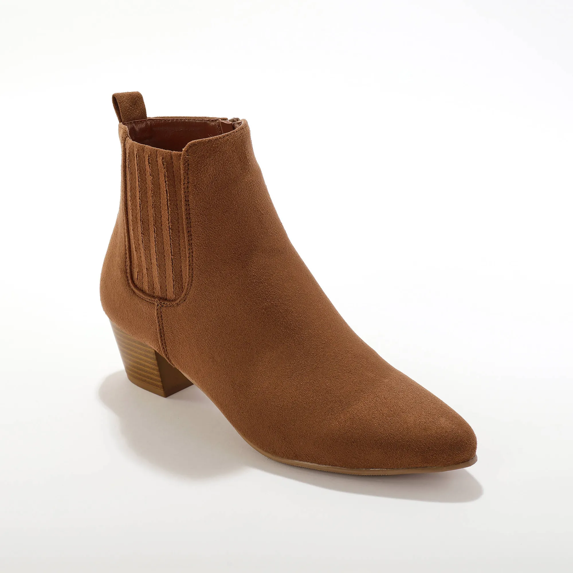 Feestelijke Schoenen|Bottines En Boots<Blancheporte Folk' boots met hak karamel