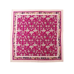 Accessoires En Juwelen<Blancheporte Foulard in katoen met Indische print pruim