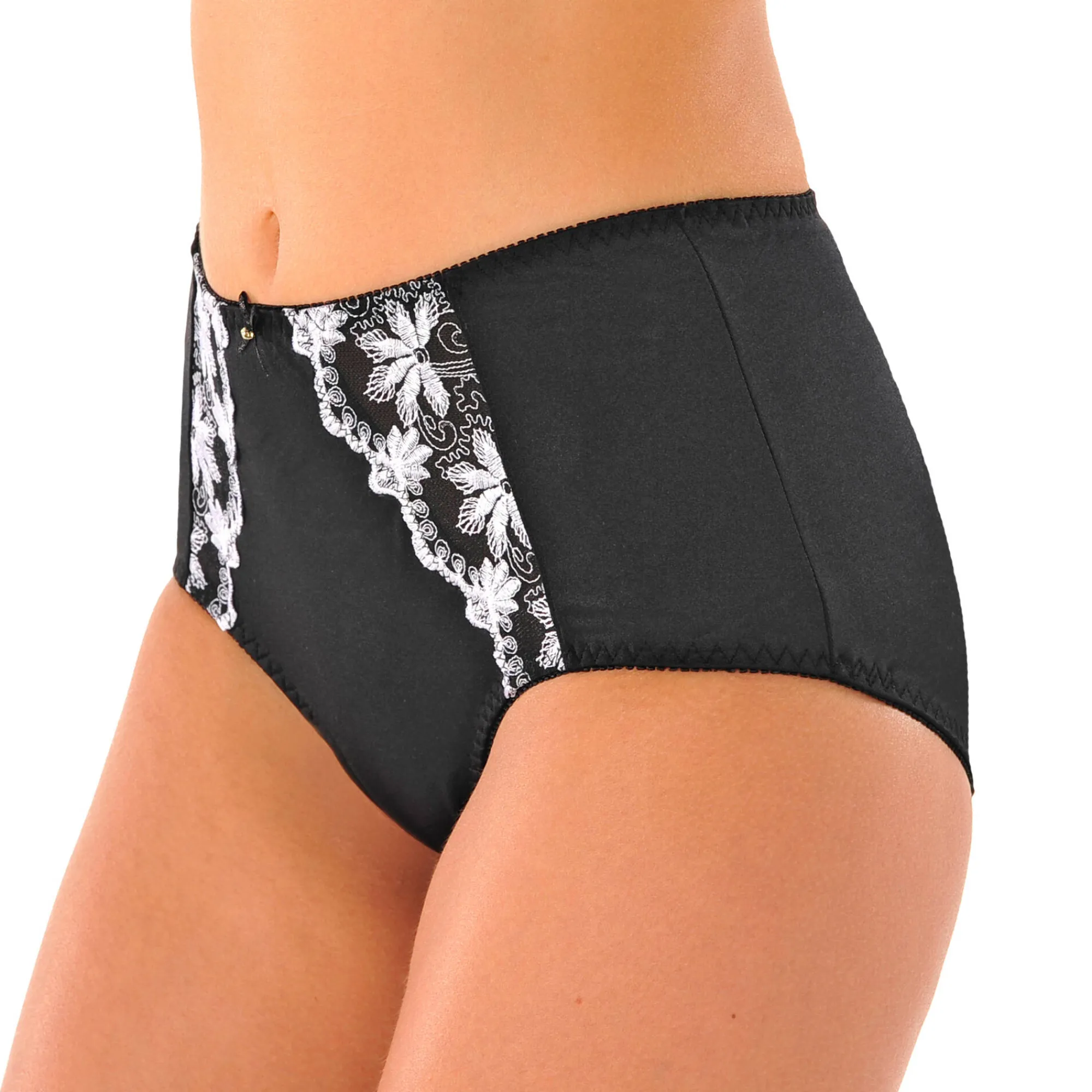 Feestelijke Lingerie|Slip En Shorty<Confidence Lingerie Gainebroekje voor platte buik Calenca zwart