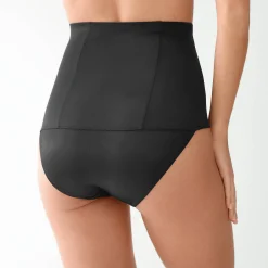 Feestelijke Lingerie|Slip En Shorty<Blancheporte Gaineslip met taillegordel - intense steun zwart