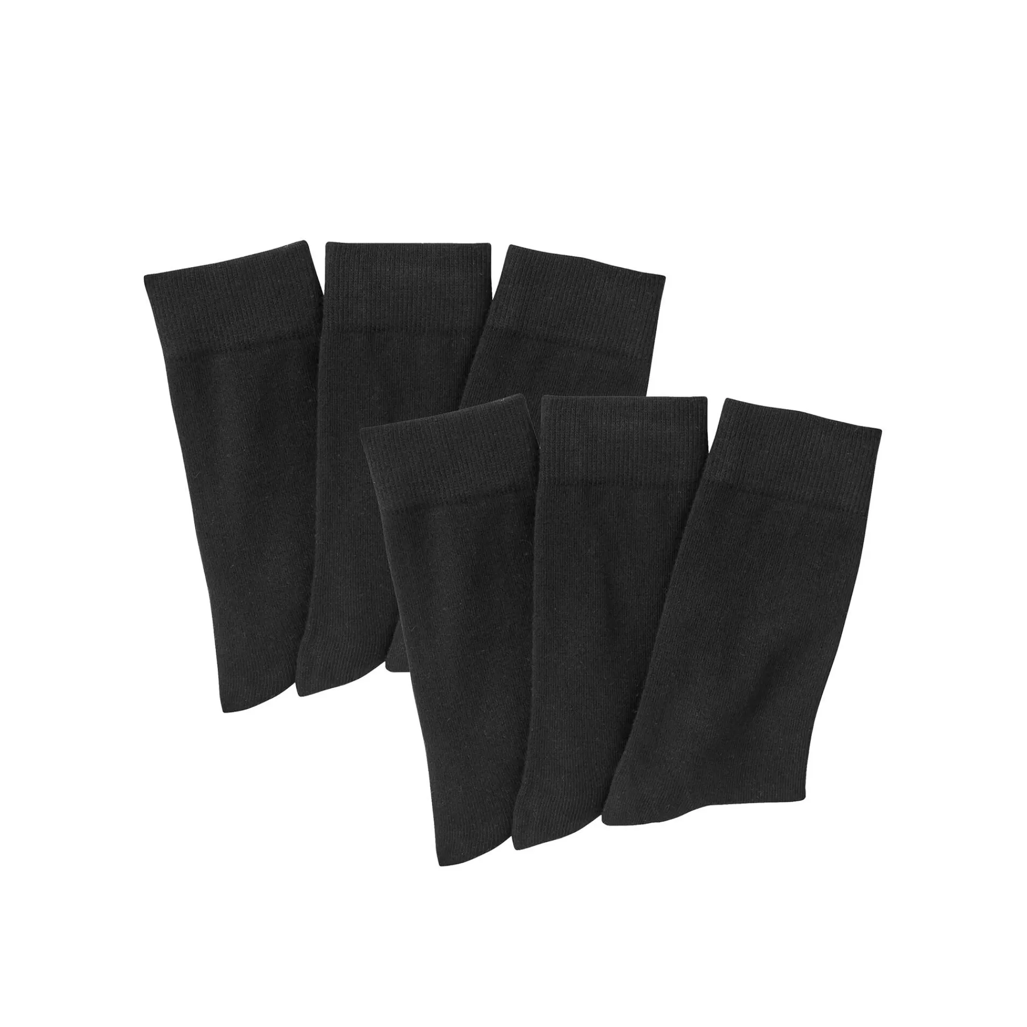 Ondergoed<Blancheporte Geassorteerde sokken - set van 6 paar zwart
