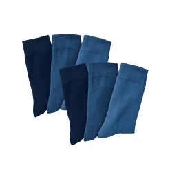 Ondergoed<Blancheporte Geassorteerde sokken - set van 6 paar blauw