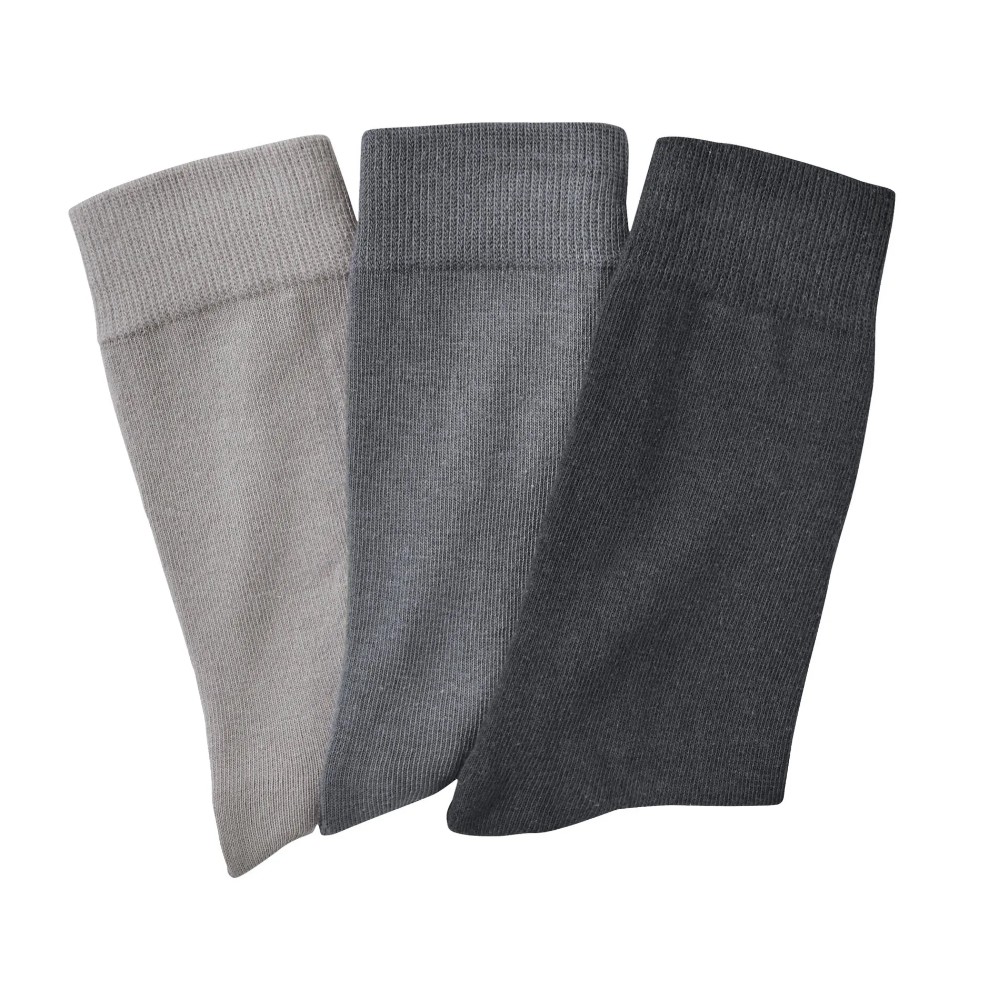 Ondergoed<Blancheporte Geassorteerde sokken - set van 3 paar grijs