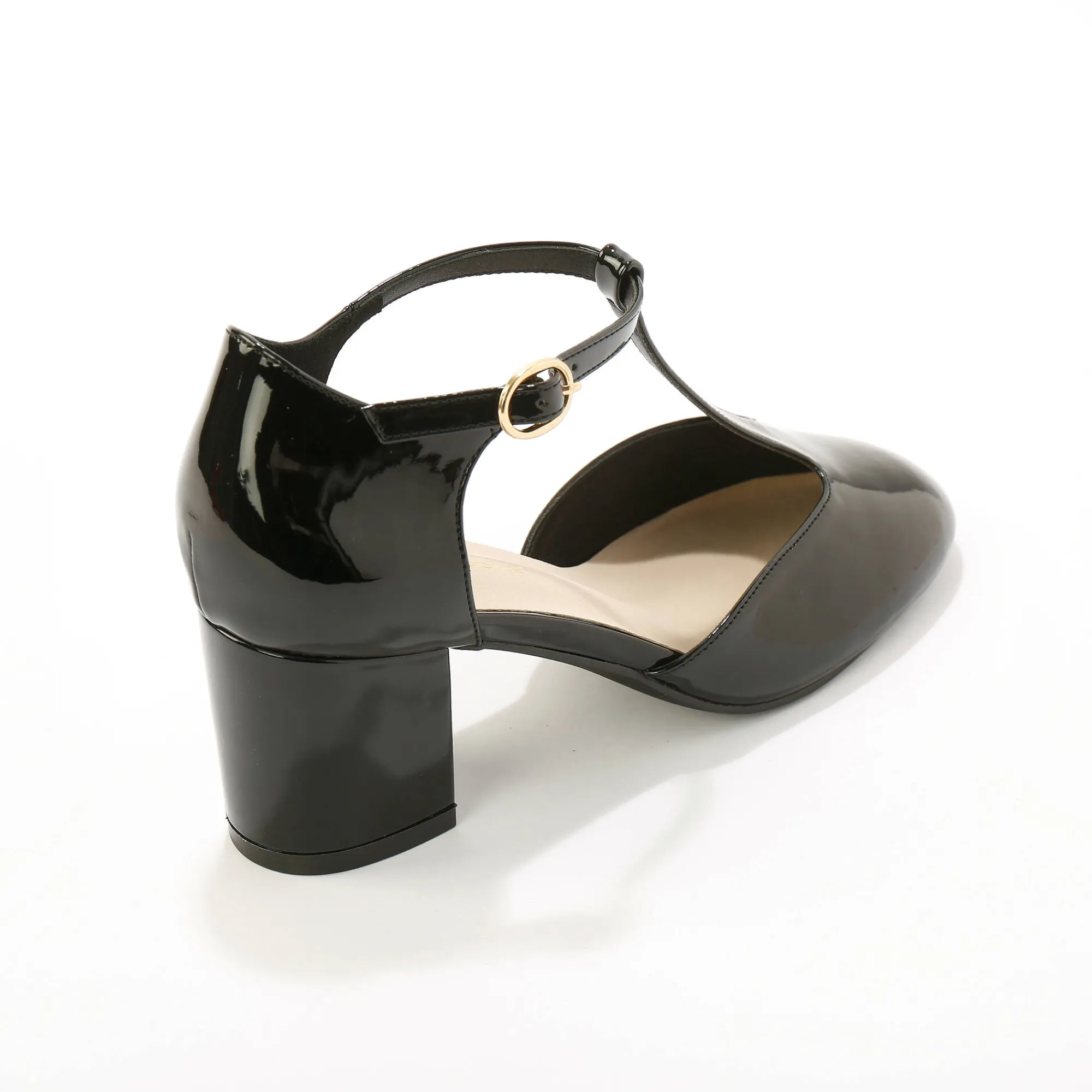 Feestelijke Schoenen|Pumps<Blancheporte Gelakte saloméschoenen met hak zwart