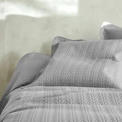 Deken En Bedsprei|Deken, Boutis En Bedsprei<Blancheporte Gematelasseerde bedsprei parelgrijs