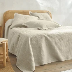 Deken En Bedsprei|Deken, Boutis En Bedsprei<Blancheporte Gematelasseerde bedsprei beige