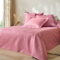 Deken En Bedsprei|Deken, Boutis En Bedsprei<Blancheporte Gematelasseerde bedsprei rozenhout