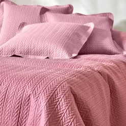 Deken En Bedsprei|Deken, Boutis En Bedsprei<Blancheporte Gematelasseerde bedsprei rozenhout