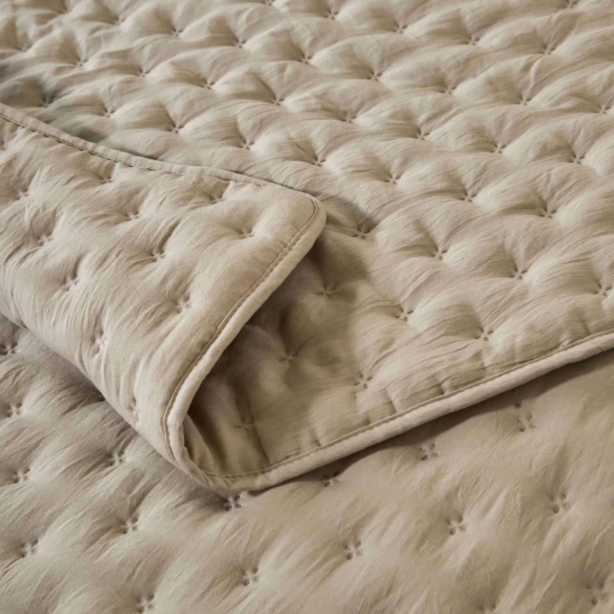 Deken En Bedsprei|Deken, Boutis En Bedsprei<Blancheporte Gematelasseerde deken - microvezel beige