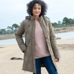 Parka En Donsjas<Blancheporte Gematelasseerde parka in microvezel havanna