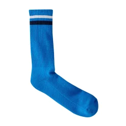 Ondergoed<Blancheporte Geribbelde sokken - set van 3 paar blauw