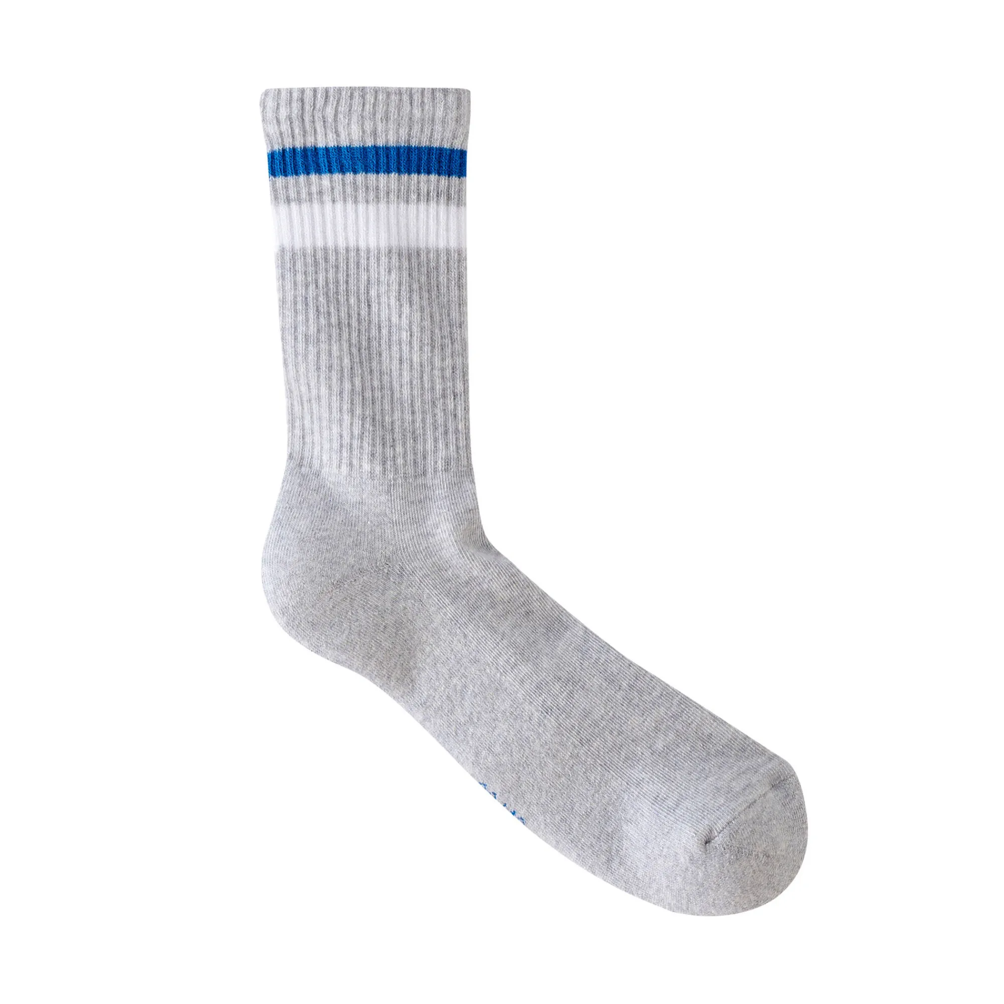 Ondergoed<Blancheporte Geribbelde sokken - set van 3 paar blauw