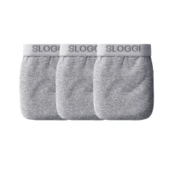 Ondergoed<Sloggi Gesloten midislip - set van 3 chiné grijs