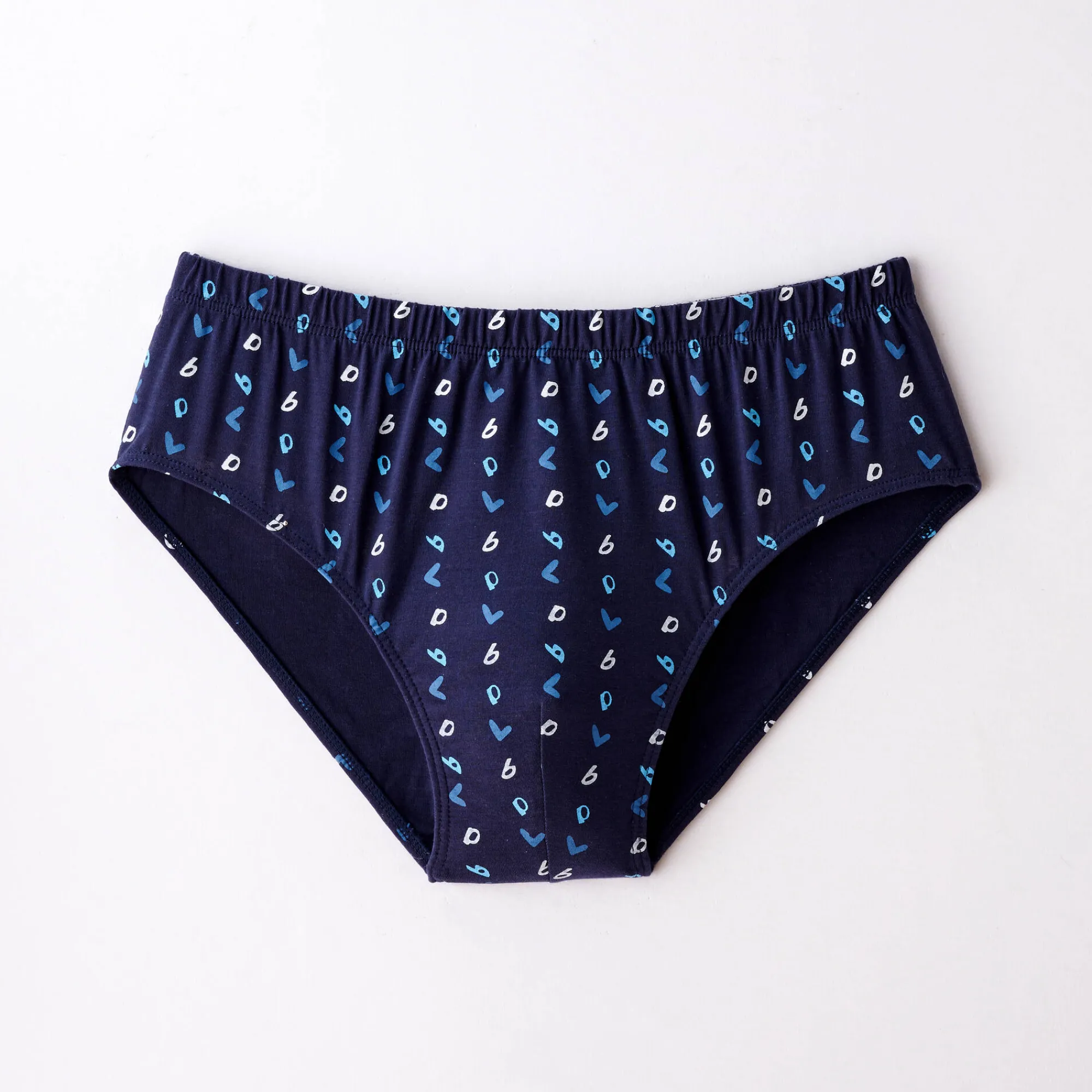 Ondergoed<Blancheporte Gesloten slip met comforttaille - set van 6 blauw