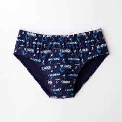 Ondergoed<Blancheporte Gesloten slip met comforttaille - set van 6 blauw