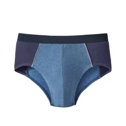 Ondergoed<Blancheporte Gesloten slip met hoge taille - set van 4 jeans / marine