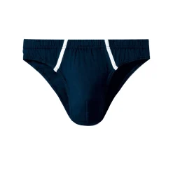 Ondergoed<Blancheporte Gesloten slip met lage taille - set van 8 marine / blauw
