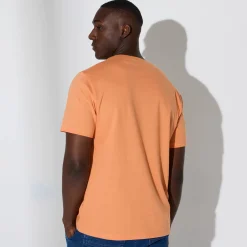 T-Shirt, Hemd En Polo<Blancheporte Gestreept T-shirt met korte mouwen abrikoos