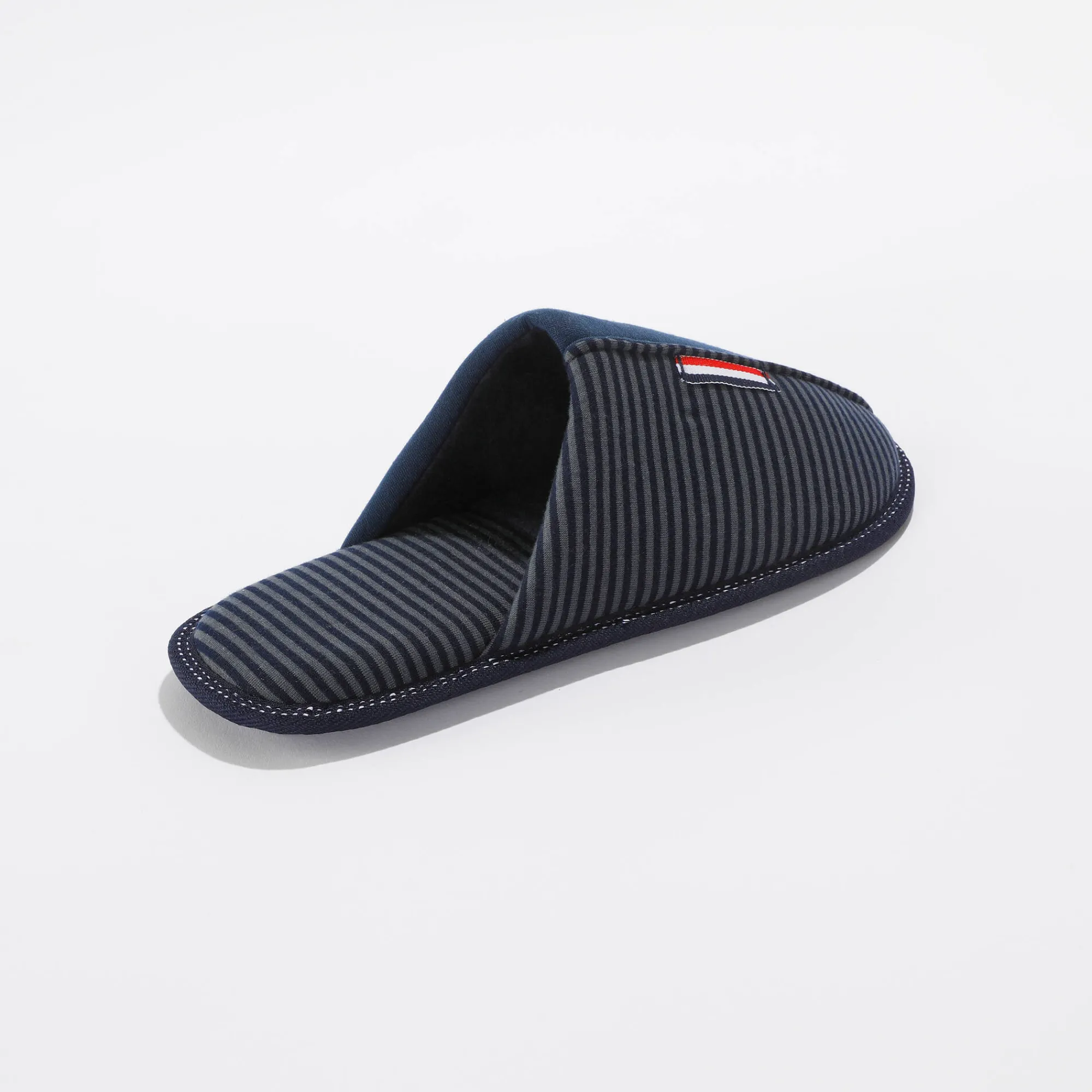 Schoenen|Schoenen Heren<Blancheporte Gestreepte effen muiltjes blauw