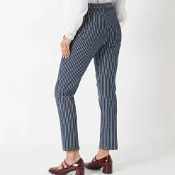 Jeans<Blancheporte Gestreepte 7/8-jeans dark blue