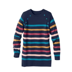Trui En Vest<Blancheporte Gestreepte trui in marinestijl marine / veelkleurig
