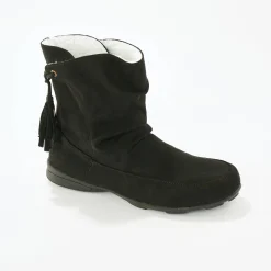 Bottines En Boots|Schoenen<Blancheporte Gevoerde boots zwart