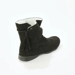 Bottines En Boots|Schoenen<Blancheporte Gevoerde boots zwart